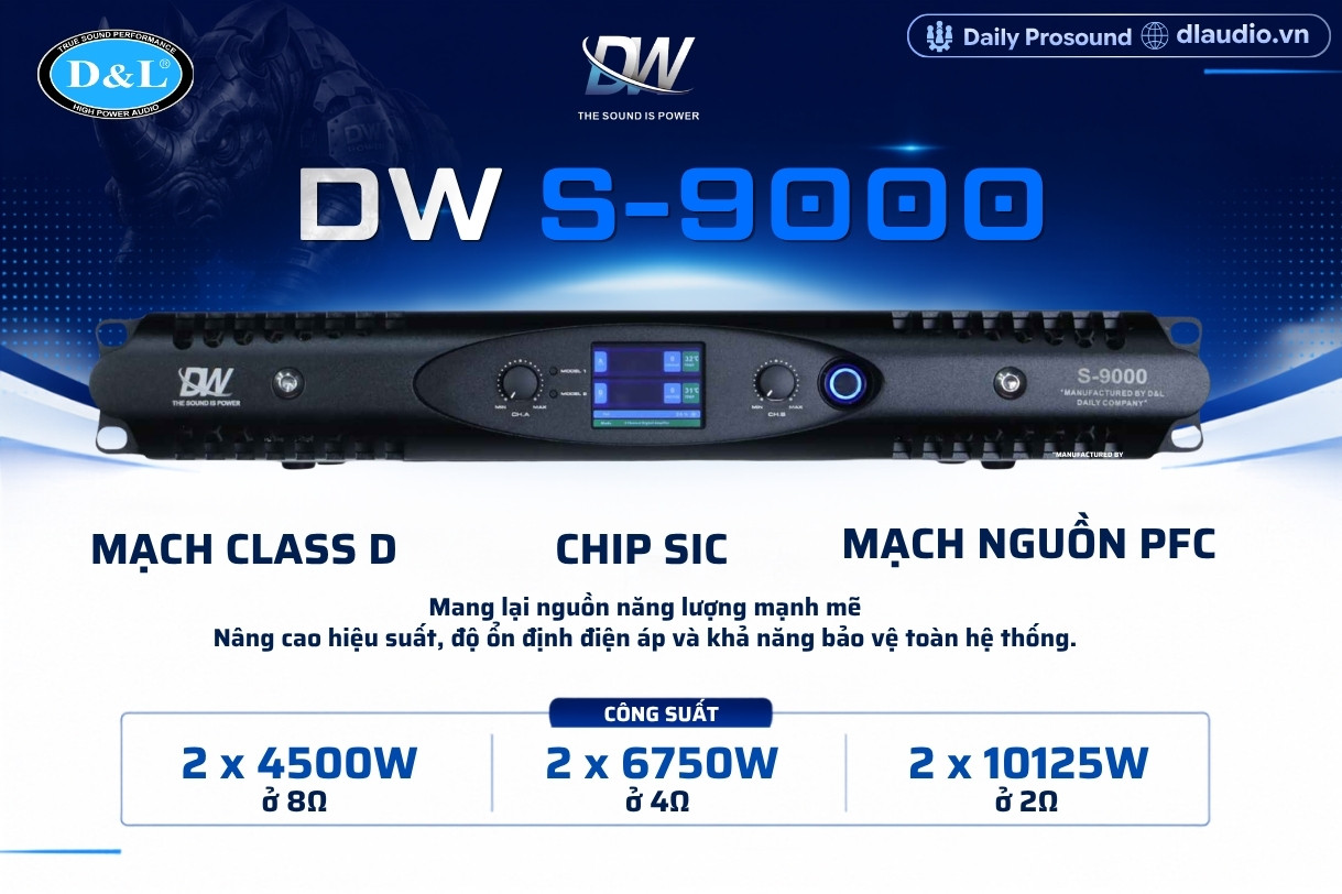Cục Đẩy Công Suất DL S-9000
