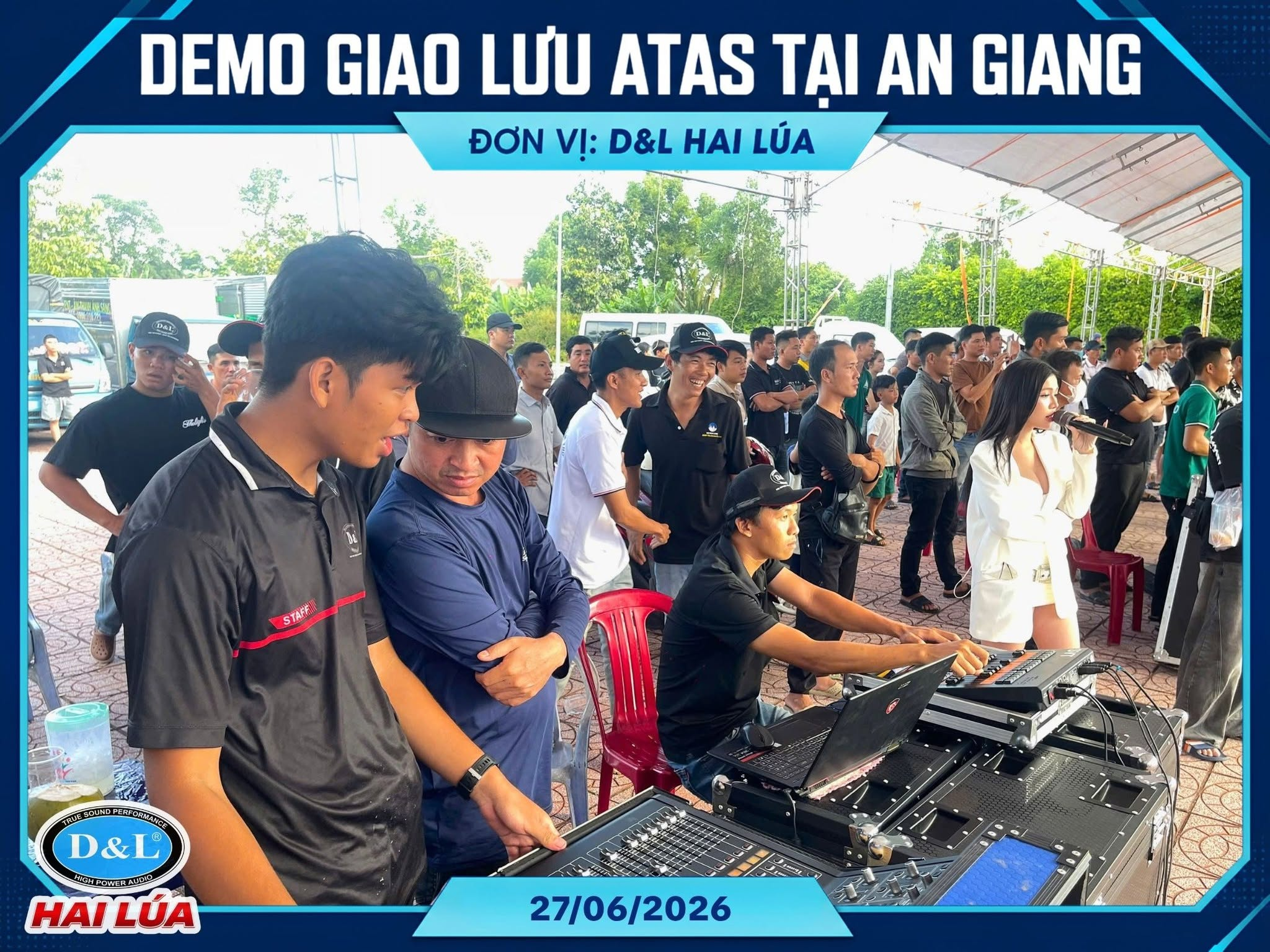Vận hành demo âm thanh loa subwoofer AR-218 tại An Giang