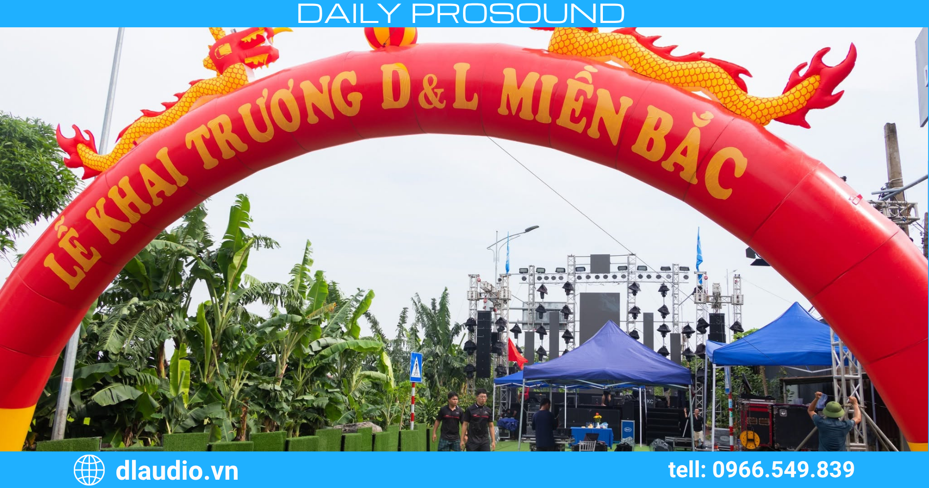 Showroom âm thanh Ninh Bình của D&L Prosound tại Cát Thành
