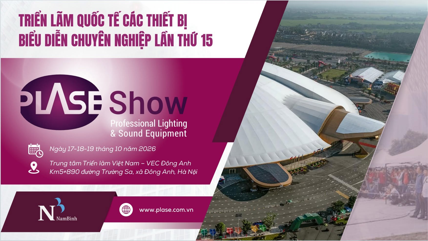 Triển Lãm PLASE SHOW 2026 Đông Anh, Hà Nội