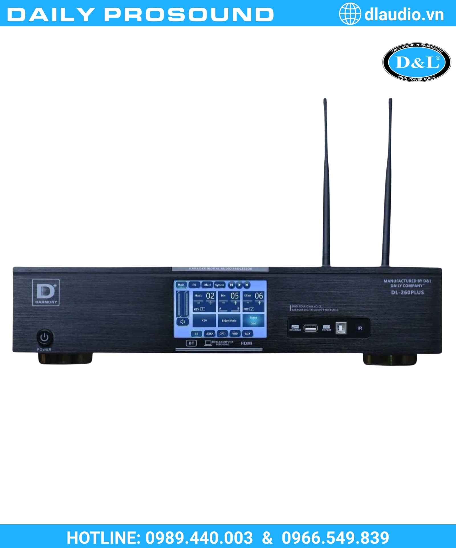 Amply Karaoke
DL-260PLUS