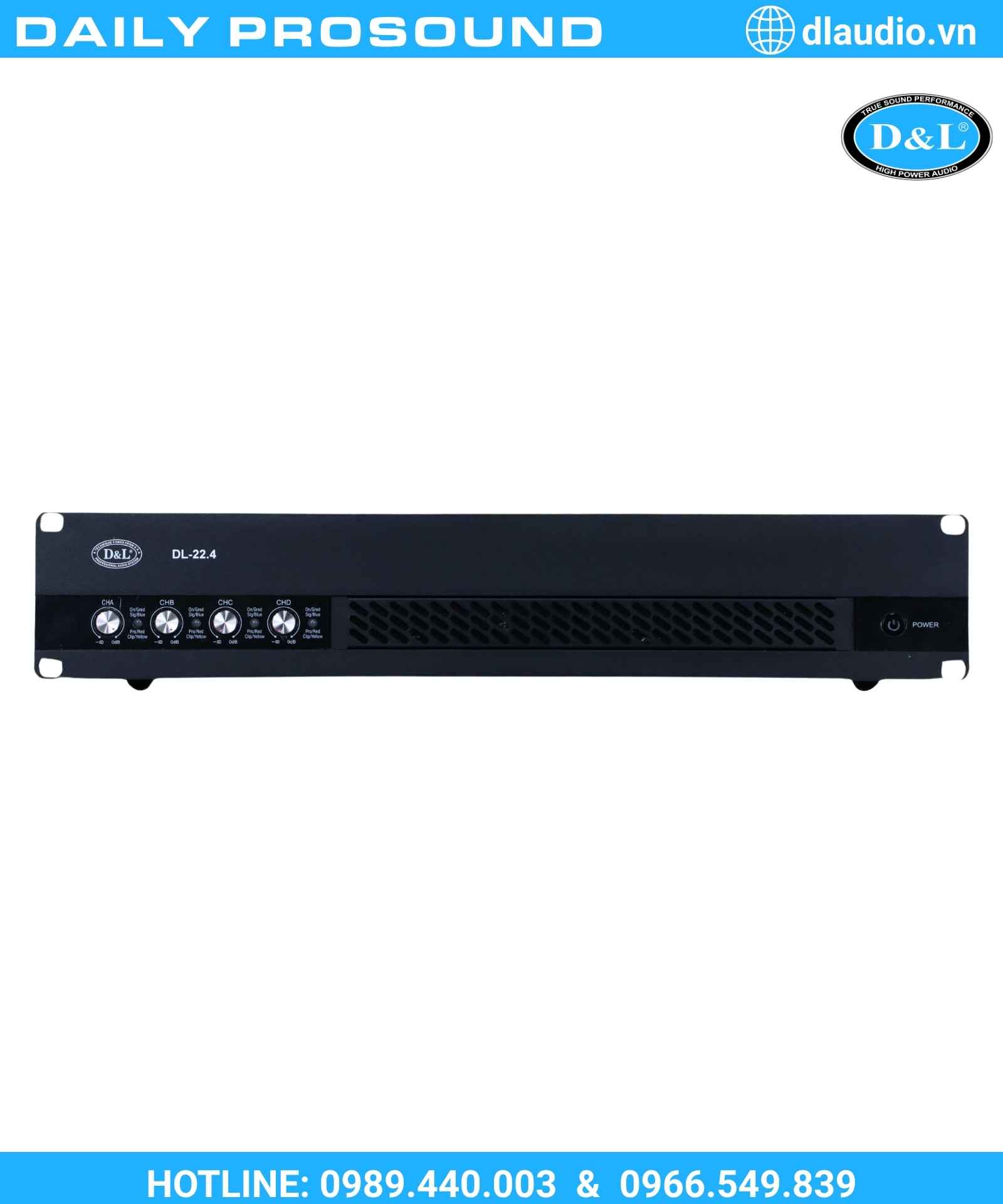 Cục Đẩy Công Suất 4 Kênh 1000W