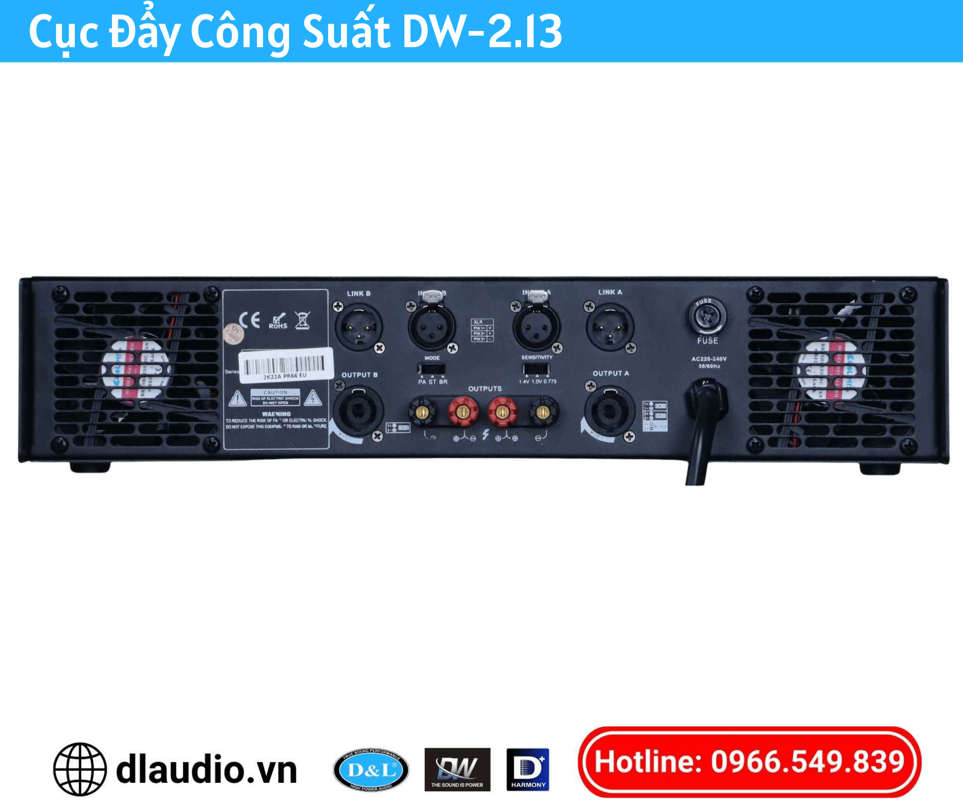 CỤC ĐẨY CÔNG SUẤT DW-2.13