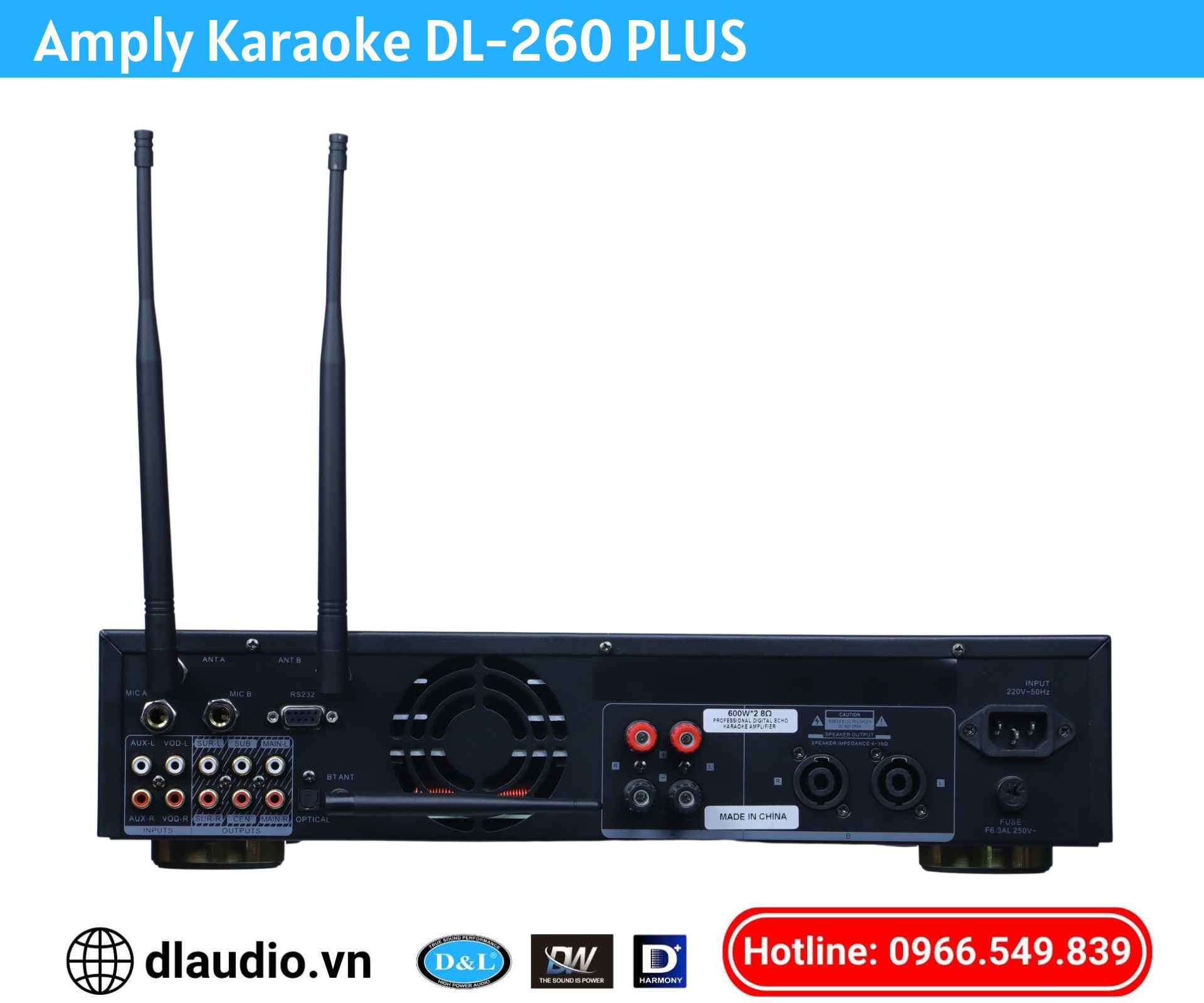 Amply Karaoke
DL-260PLUS