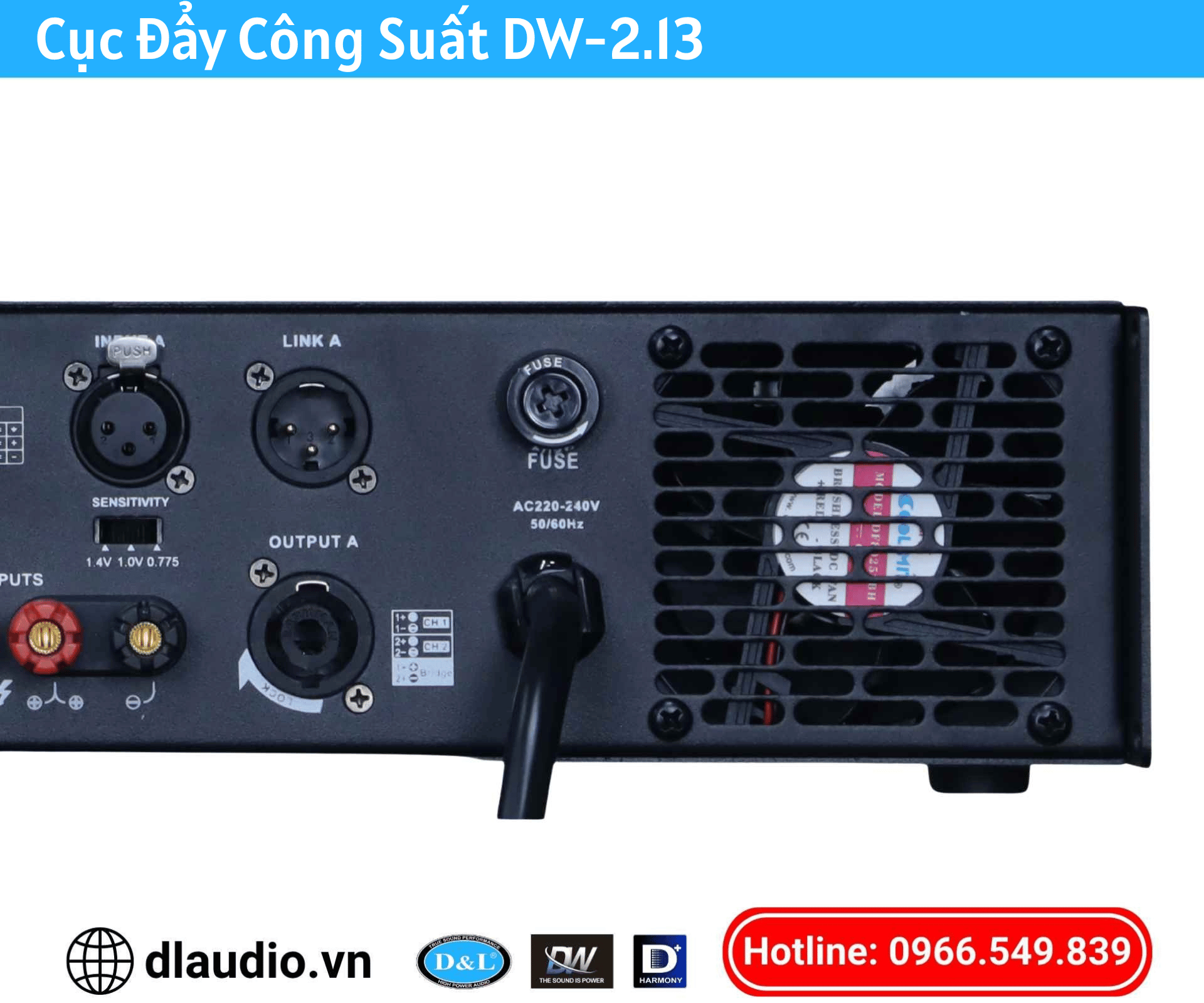 CỤC ĐẨY CÔNG SUẤT DW-2.13