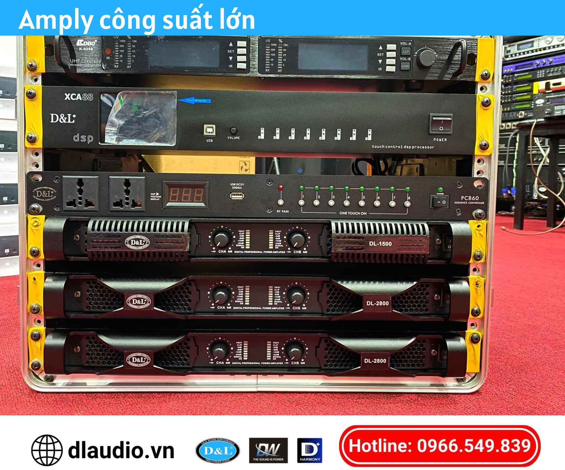 amply công suất lớn