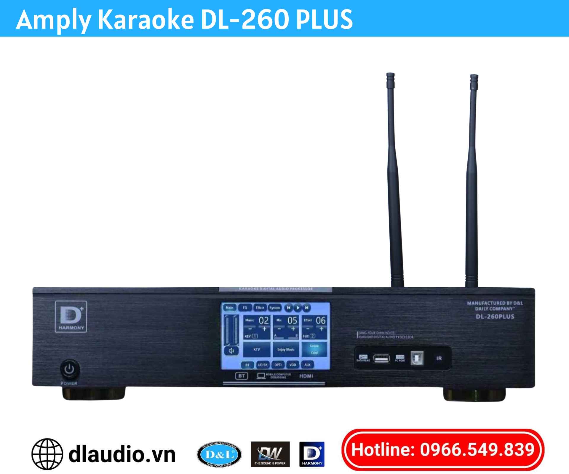 Amply Karaoke
DL-260PLUS