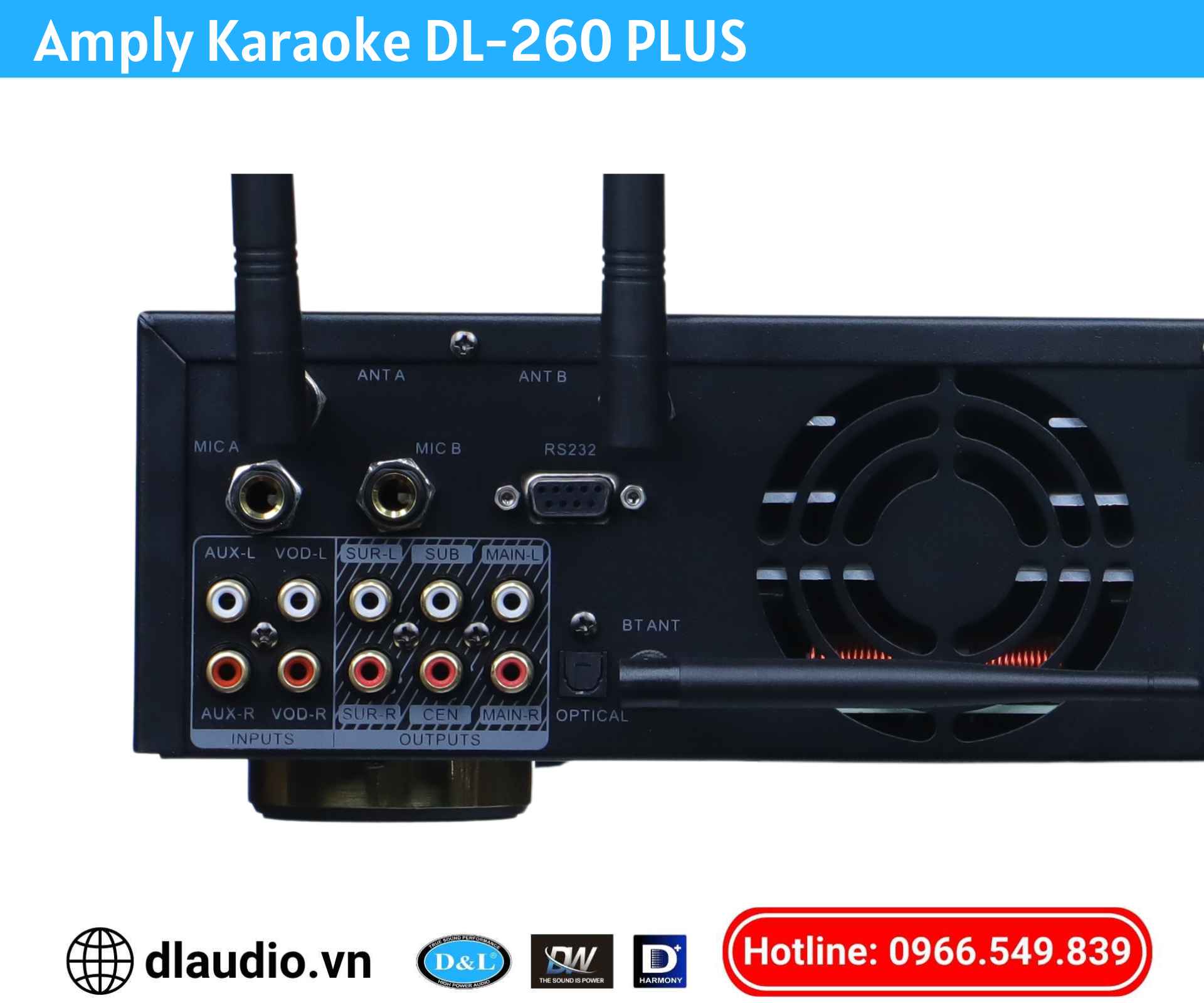 Amply Karaoke
DL-260PLUS
