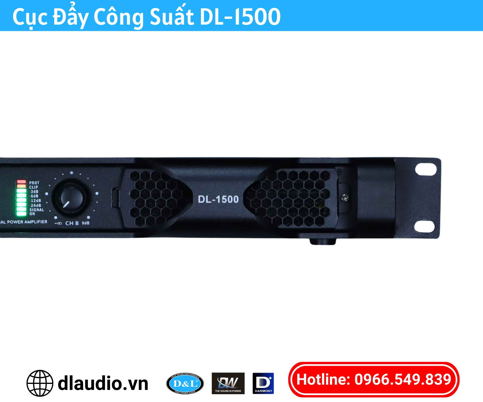 Cục đẩy công suất
DL-1500