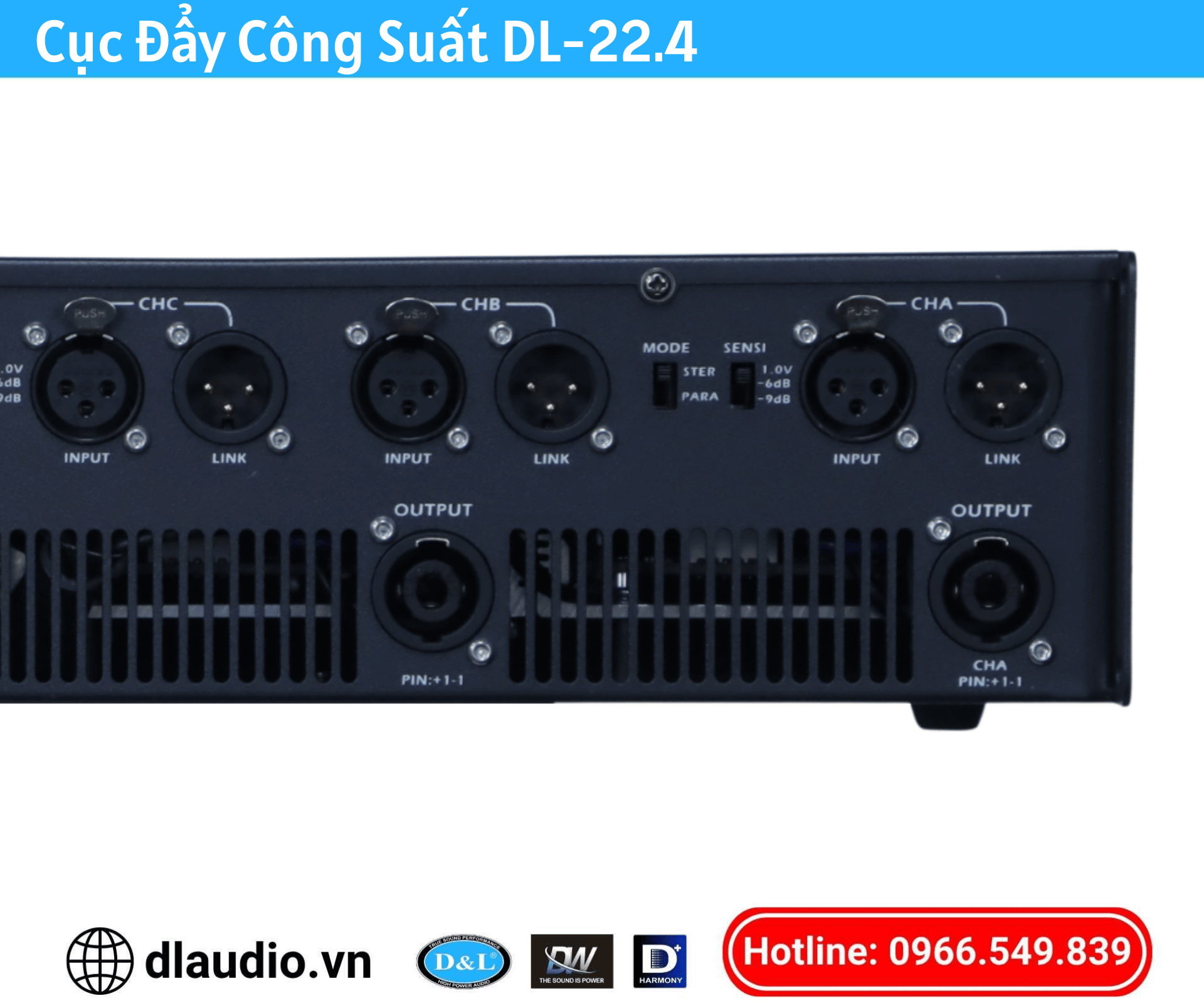 Cục đẩy công suất
DL-22.4