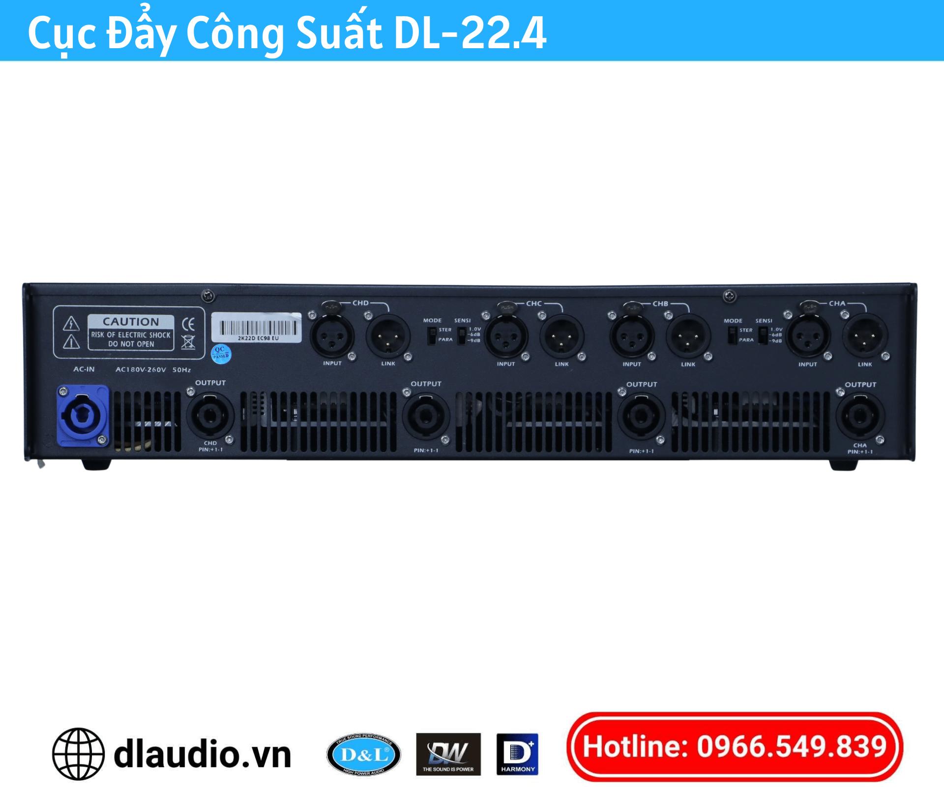 Cục đẩy công suất
DL-22.4