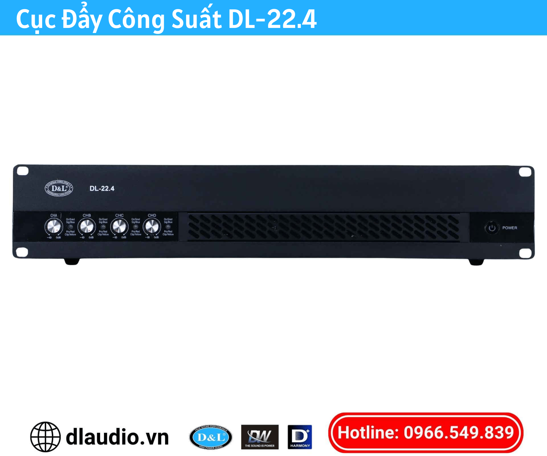 Cục đẩy công suất
DL-22.4
