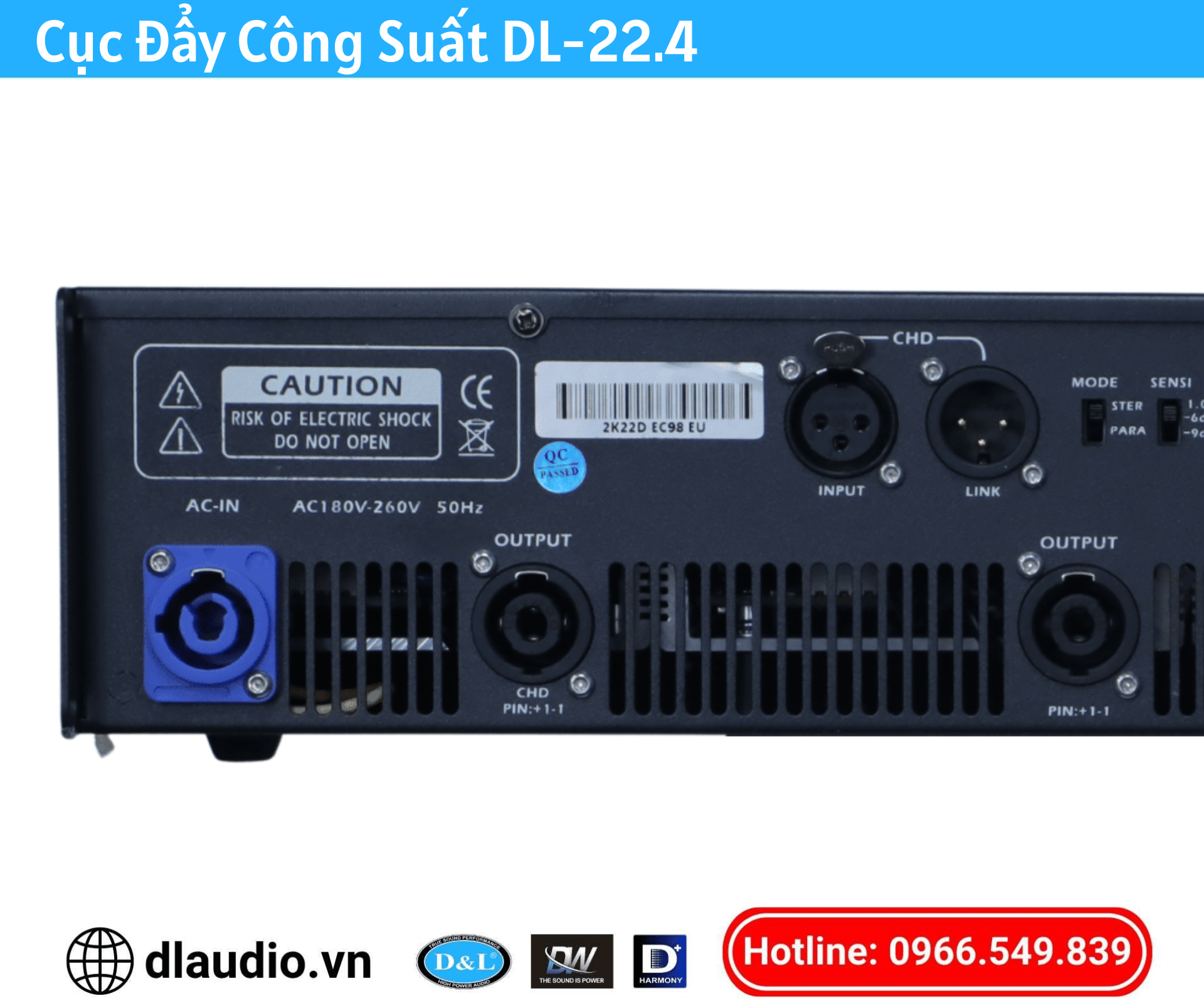Cục đẩy công suất
DL-22.4