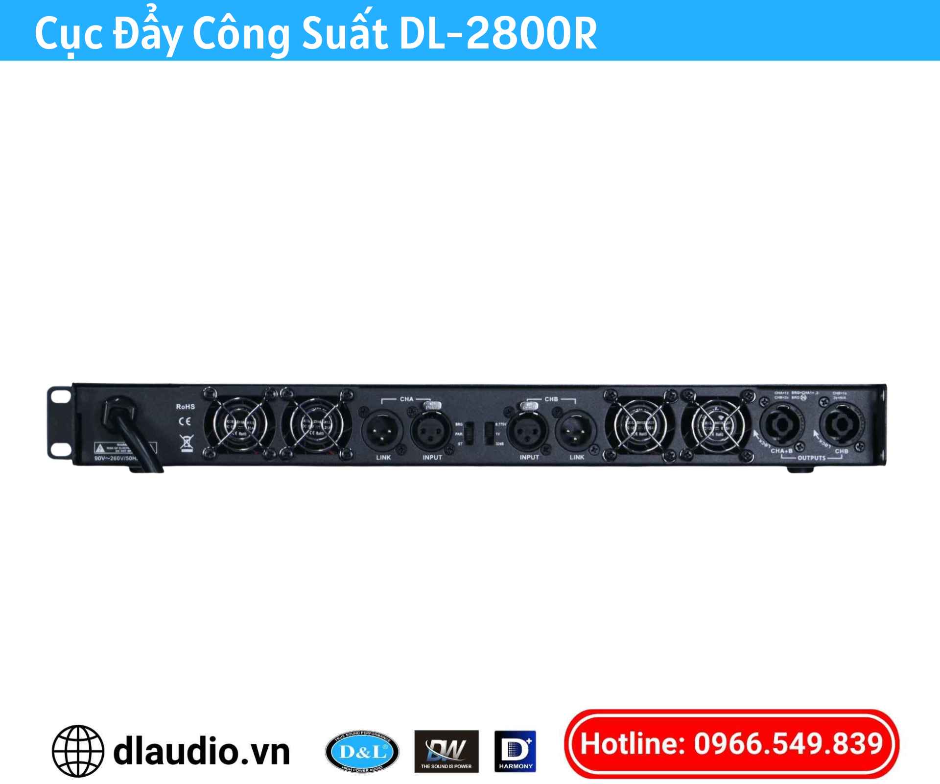 Cục Đẩy Công Suất
DL-2800R