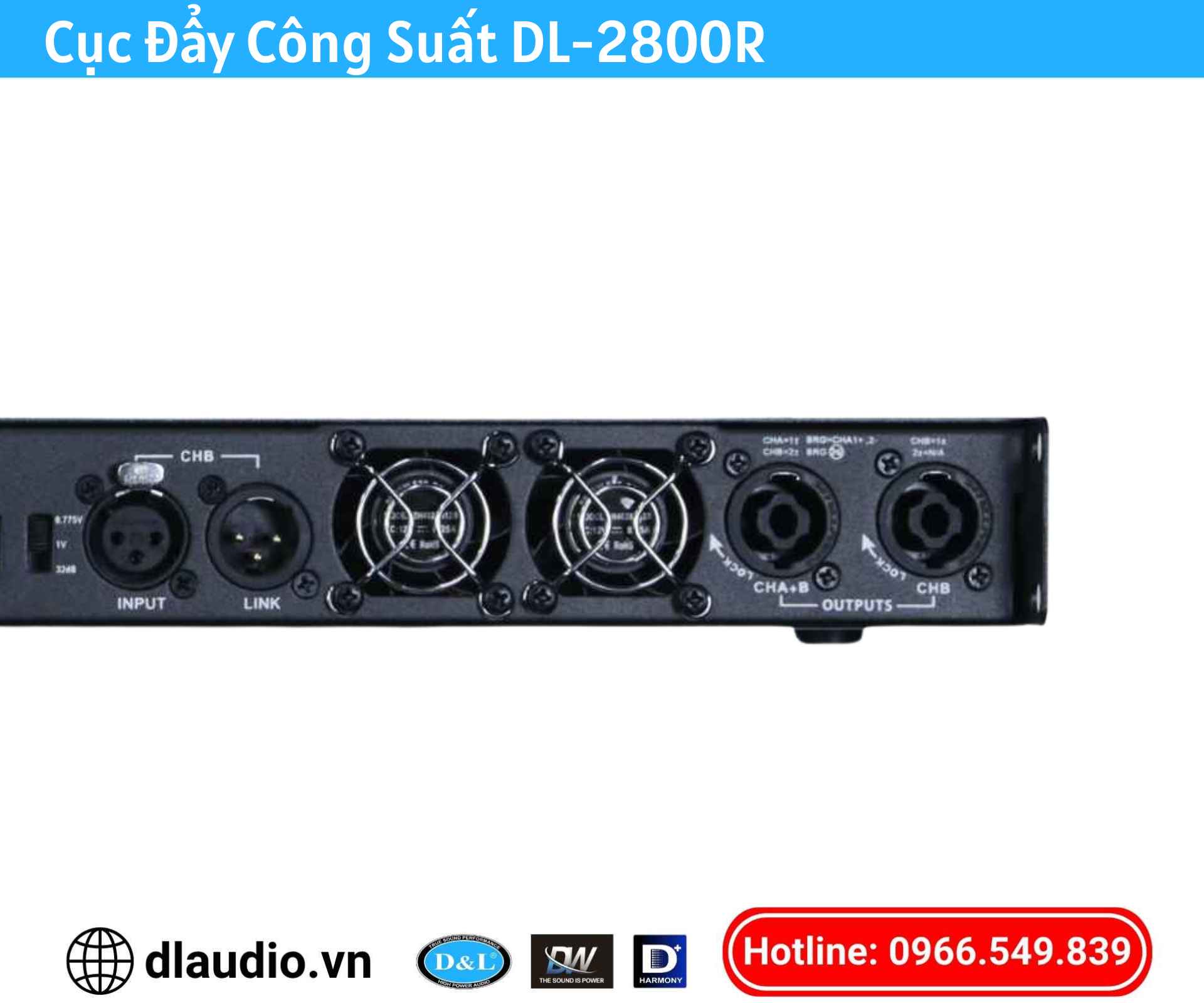 Cục Đẩy Công Suất
DL-2800R
