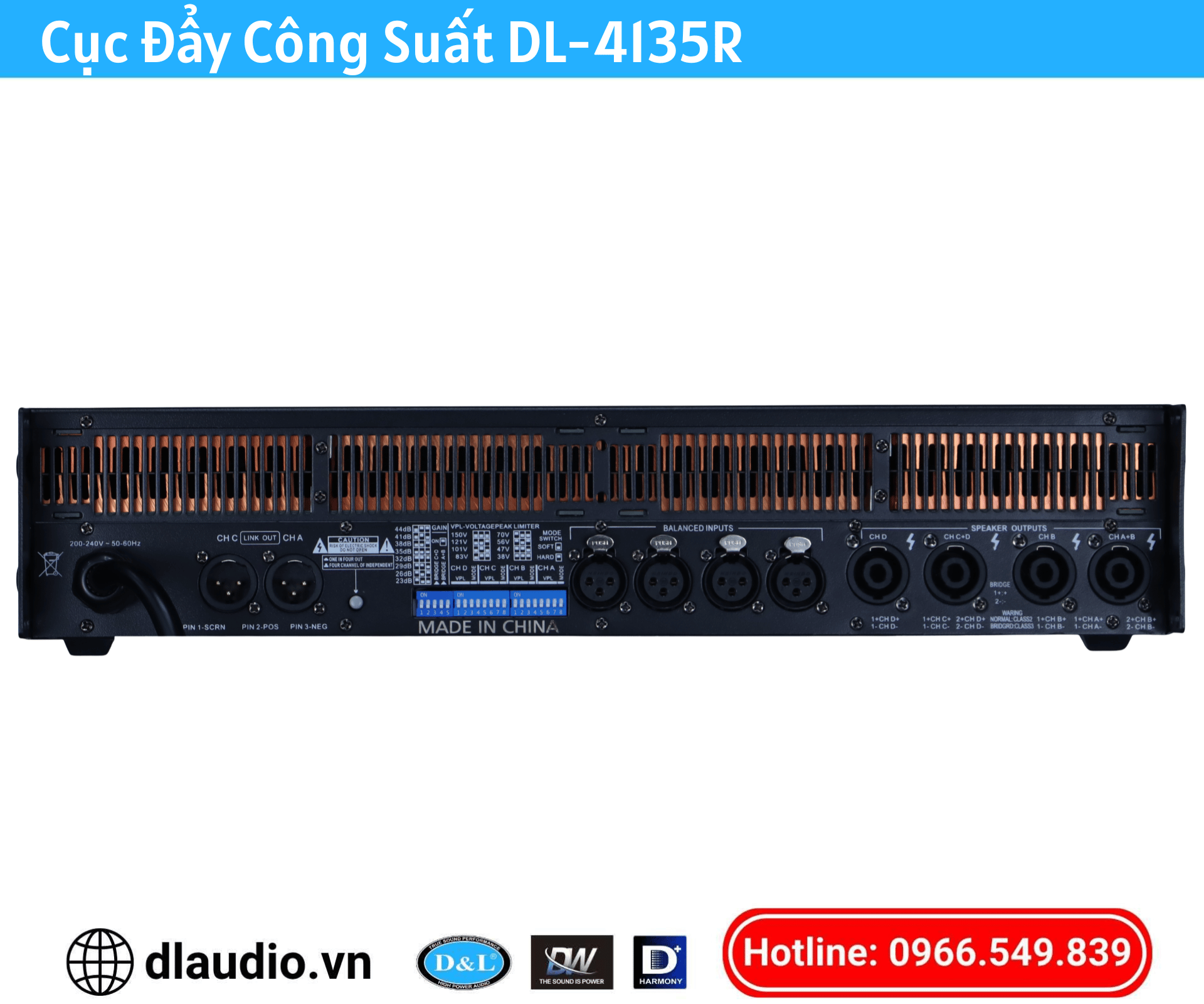 Cục đẩy công suất
DL-4135R