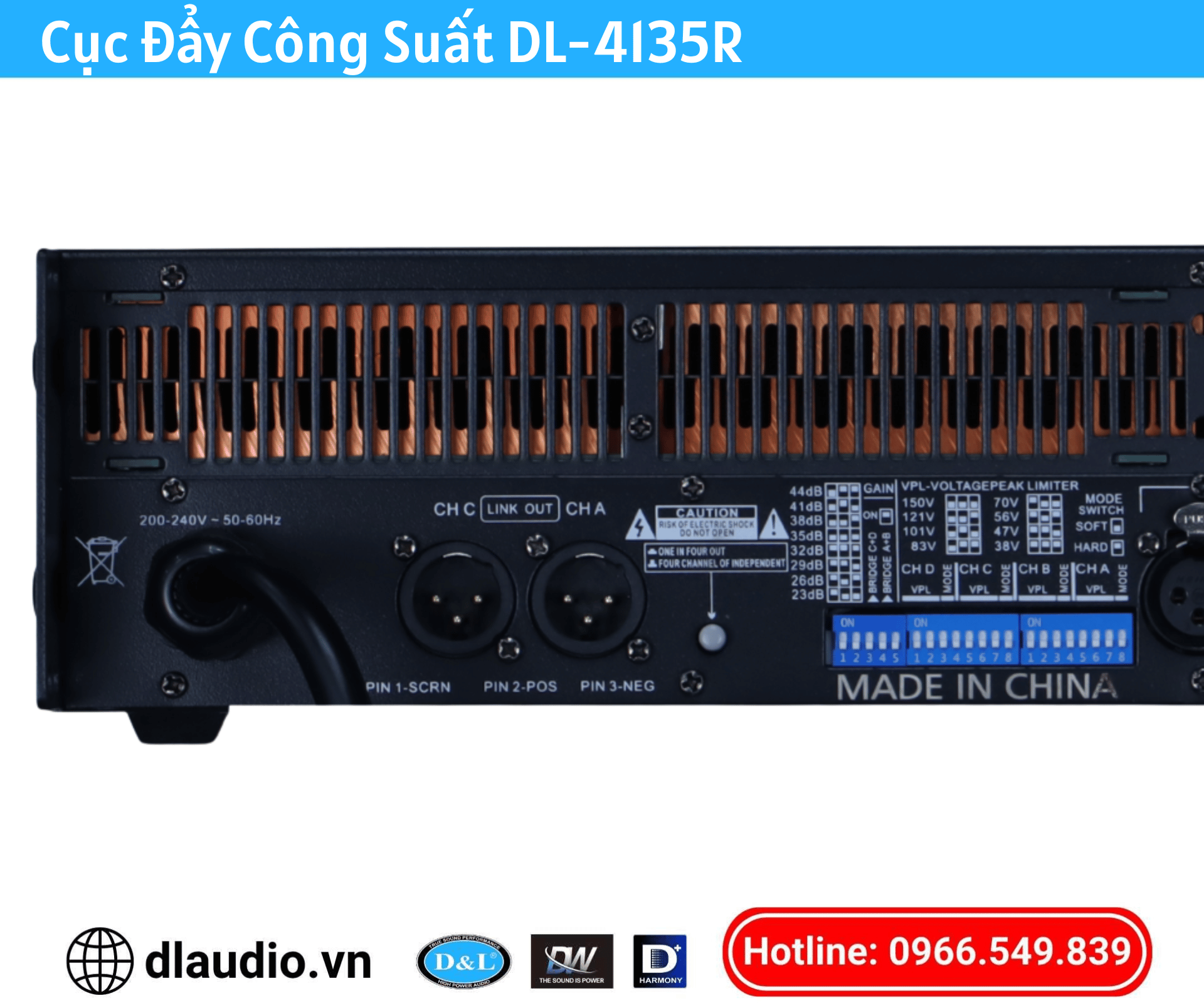 Cục đẩy công suất
DL-4135R