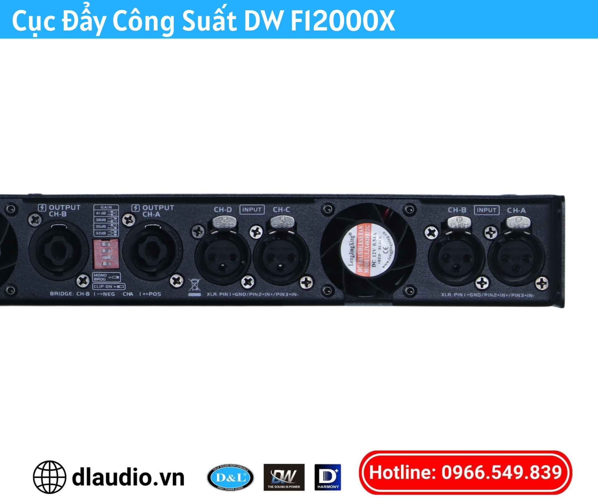 Cục Đẩy Công Suất
DW-F12000X