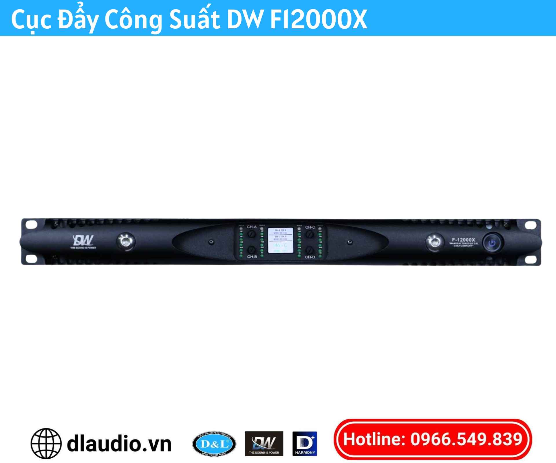 Cục Đẩy Công Suất
DW-F12000X