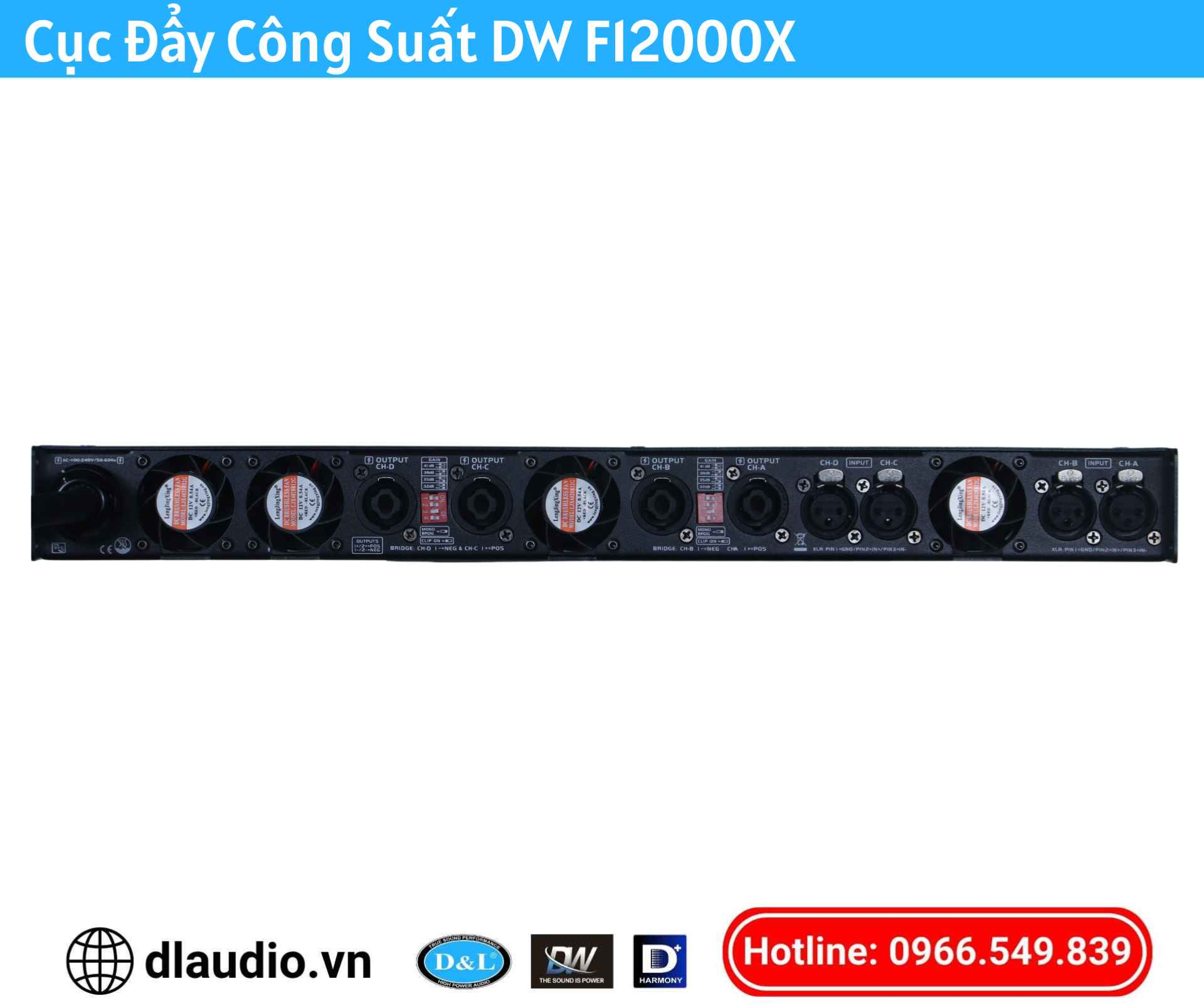 Cục Đẩy Công Suất
DW-F12000X