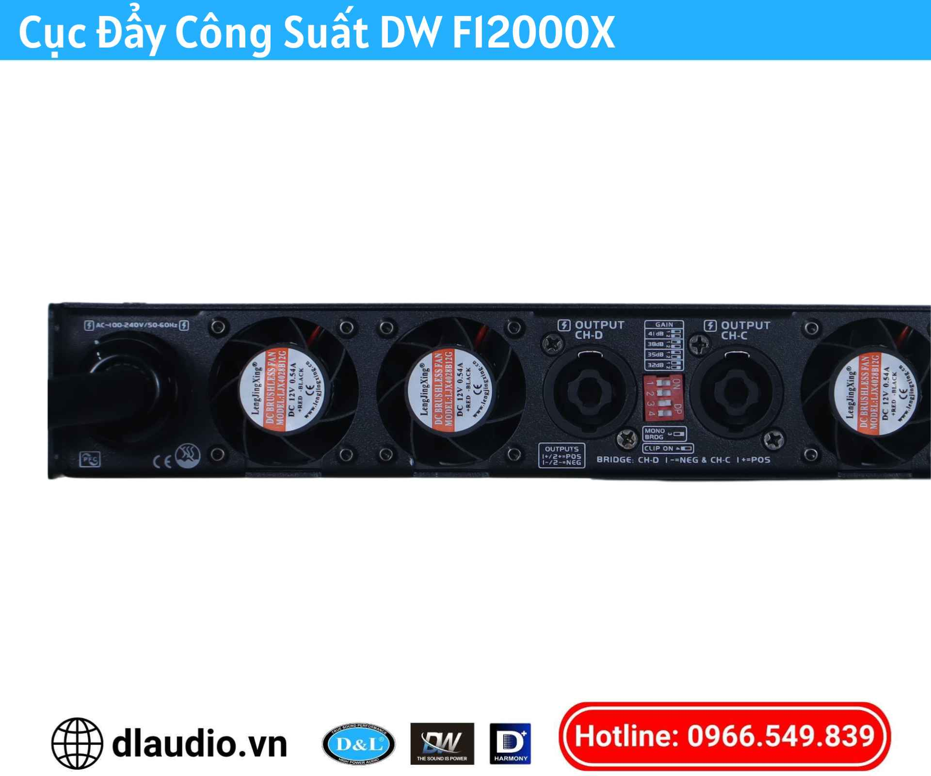 Cục Đẩy Công Suất
DW-F12000X