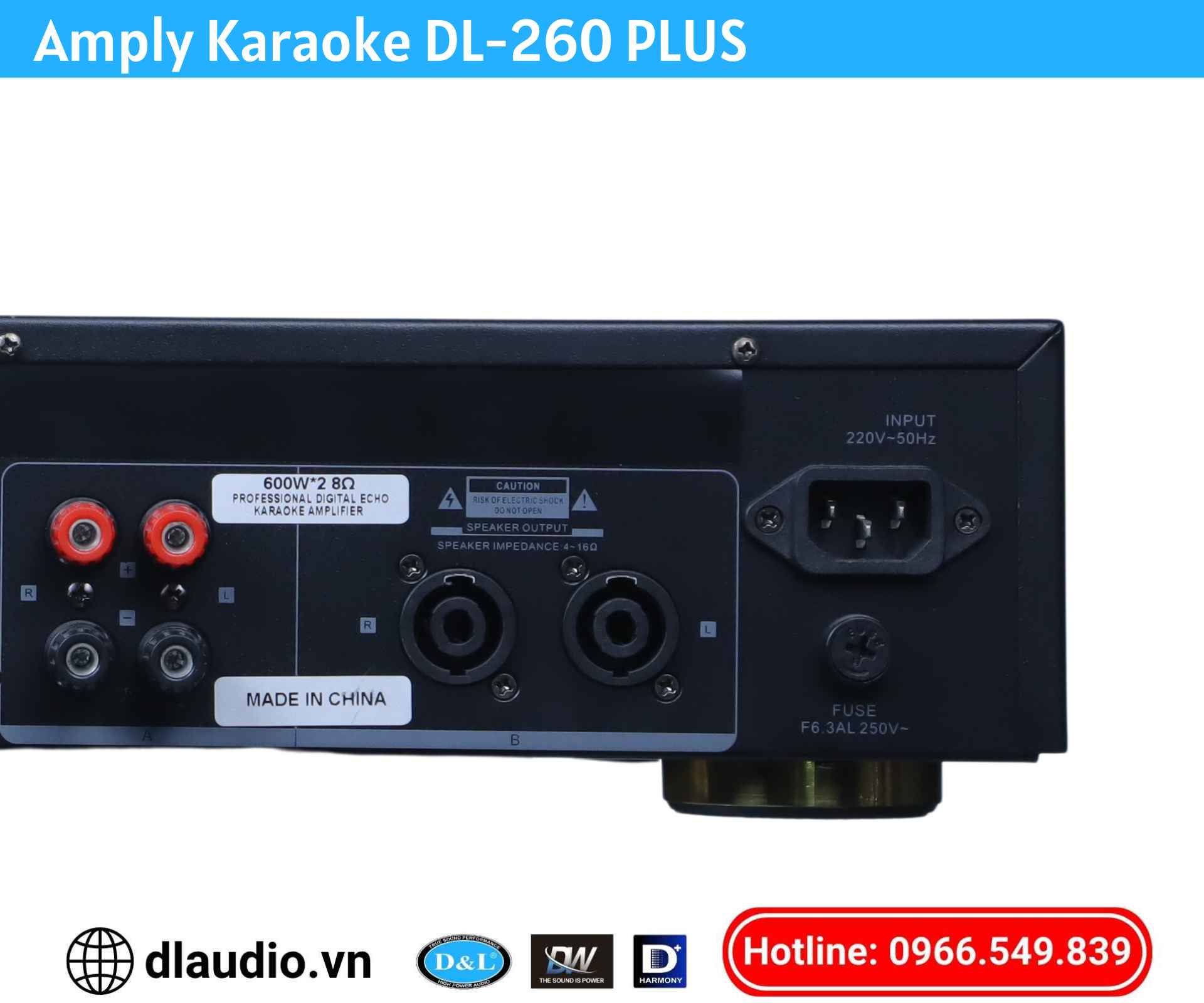 Amply Karaoke
DL-260PLUS
