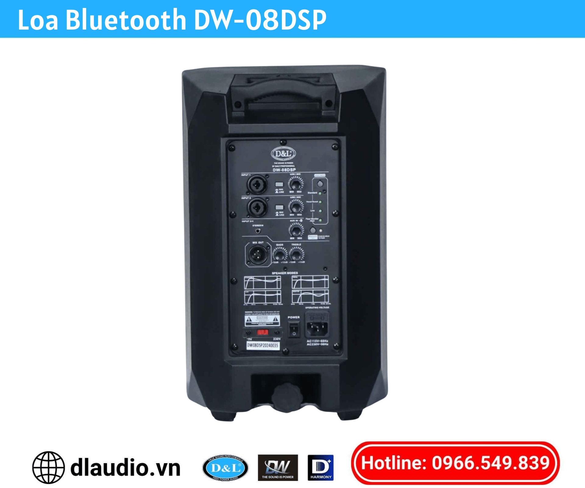 Loa bluetooth
DW-08DSP