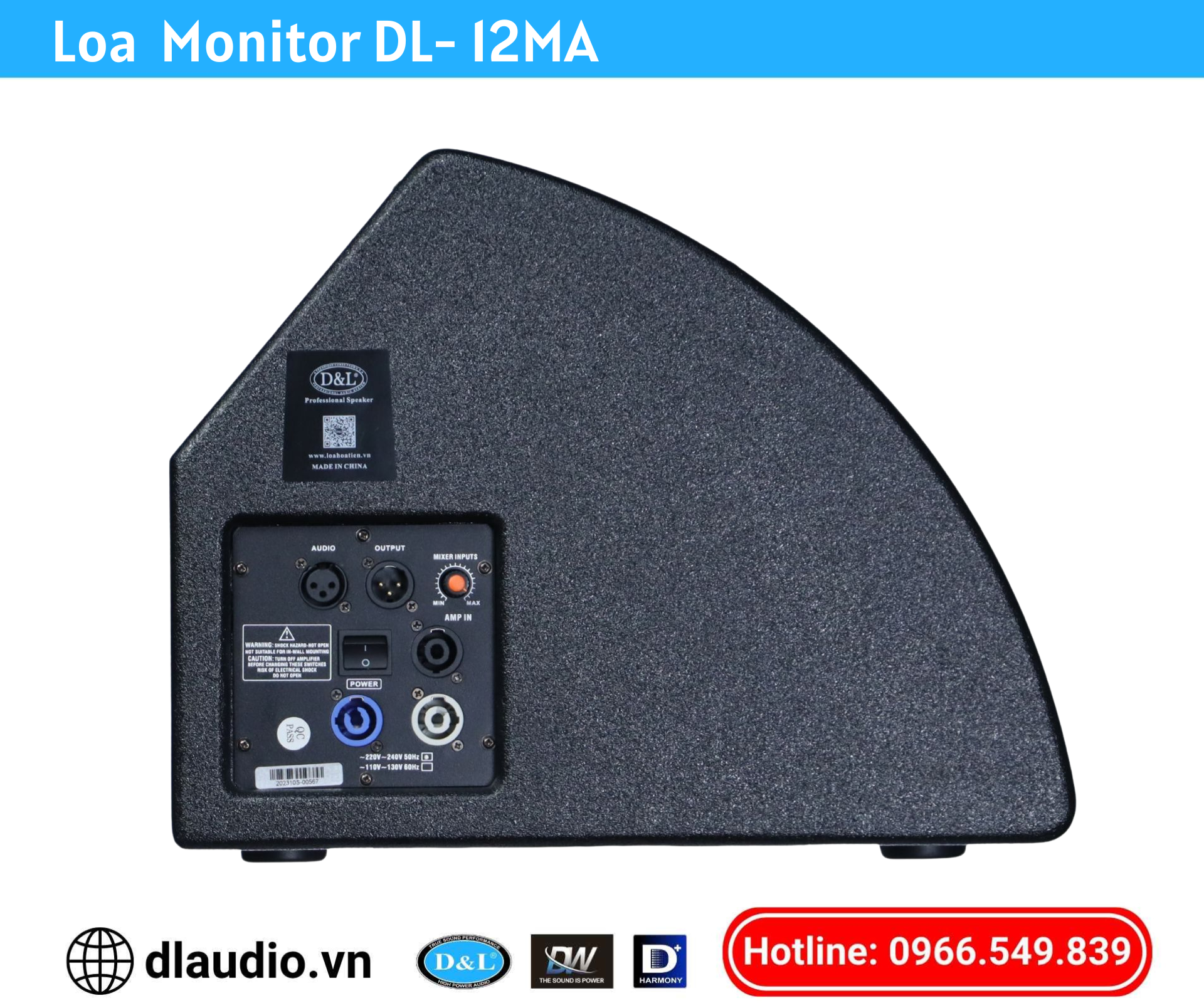 Loa Kiểm Âm 
DL-12MA