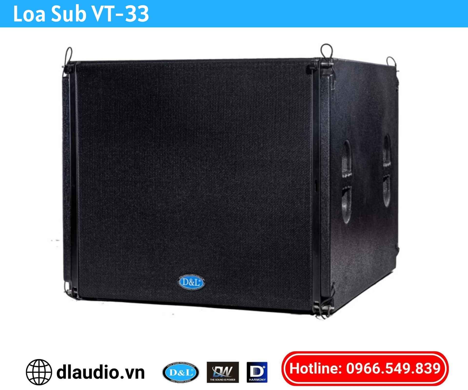 Loa Subwoofer VT-33