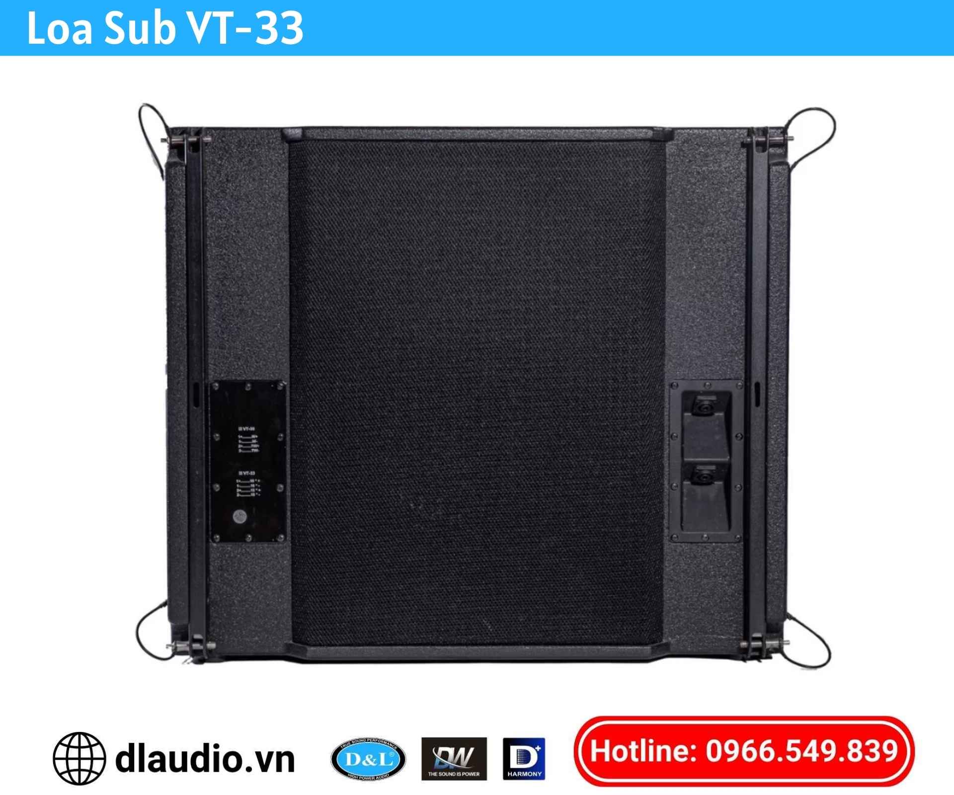 Loa Subwoofer VT-33