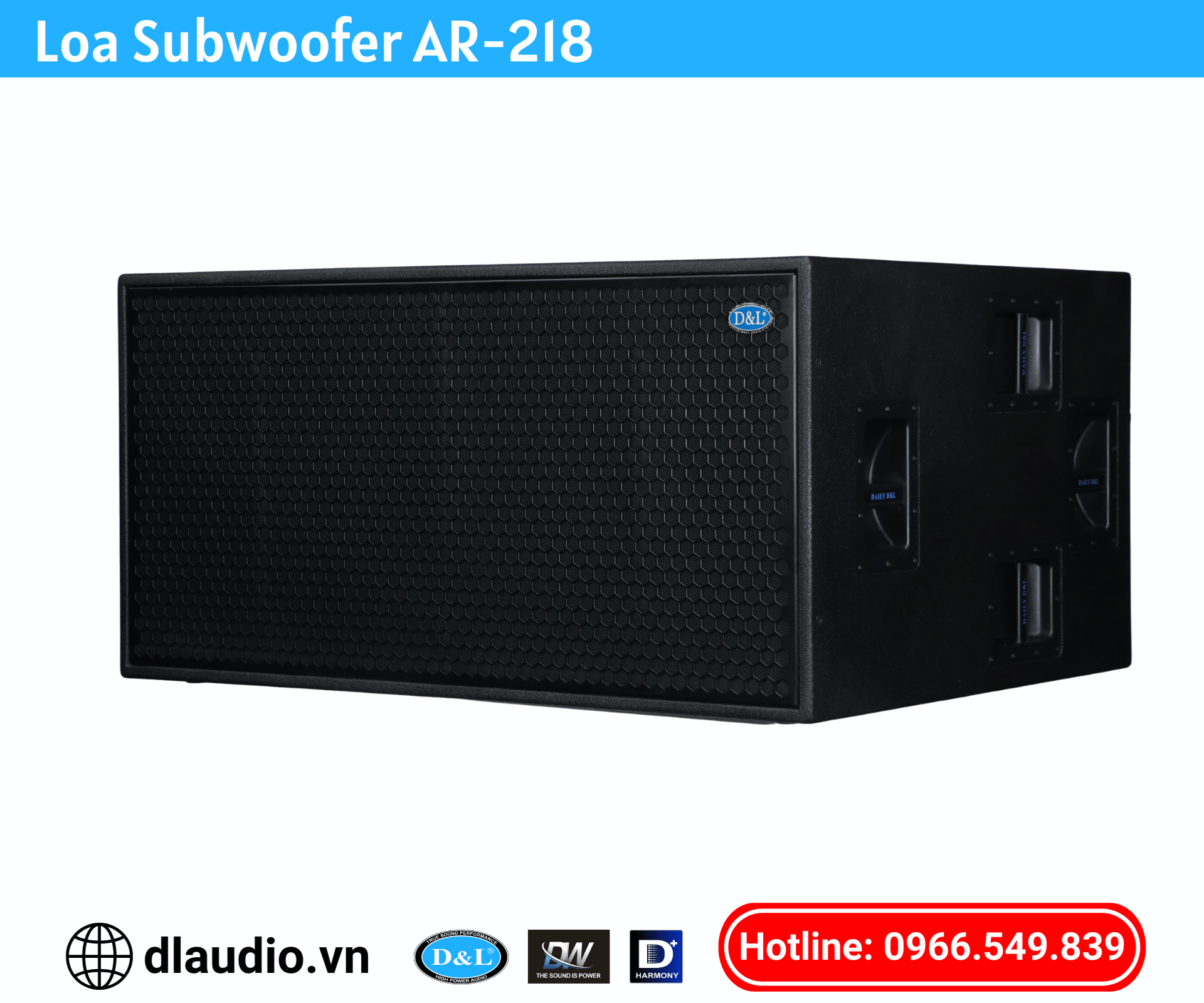 LOA SUBWOOFER AR-218