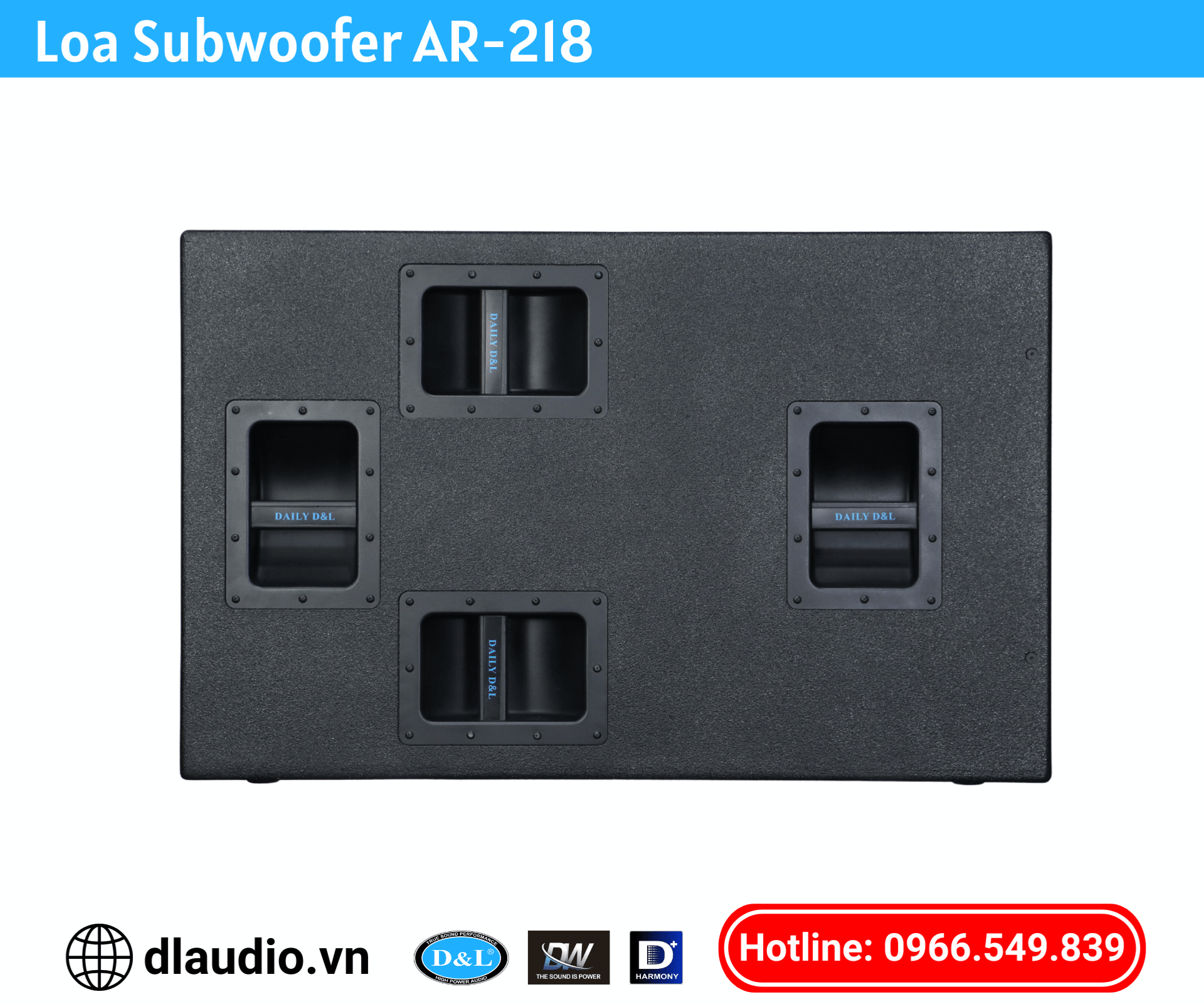LOA SUBWOOFER AR-218