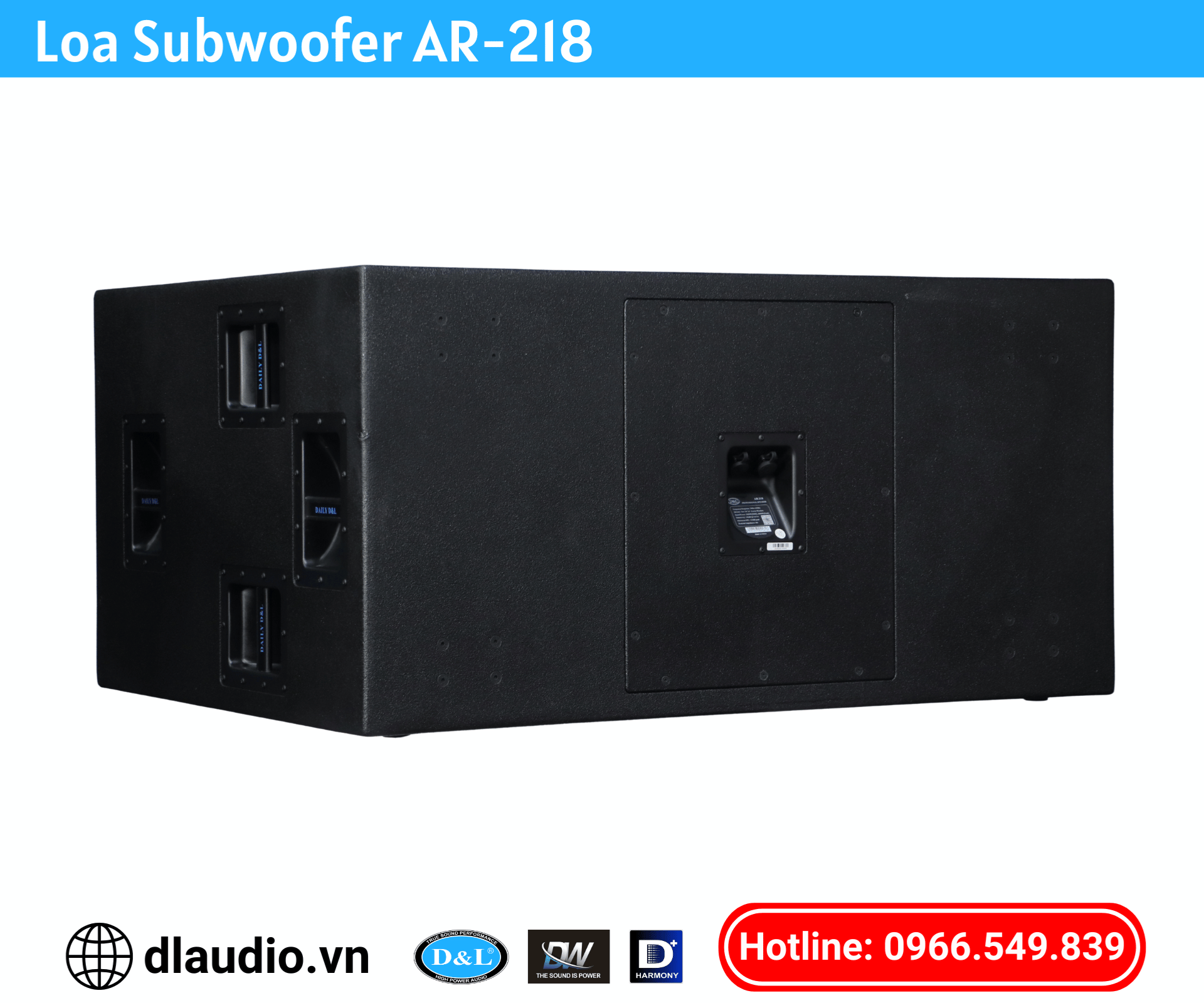 LOA SUBWOOFER AR-218