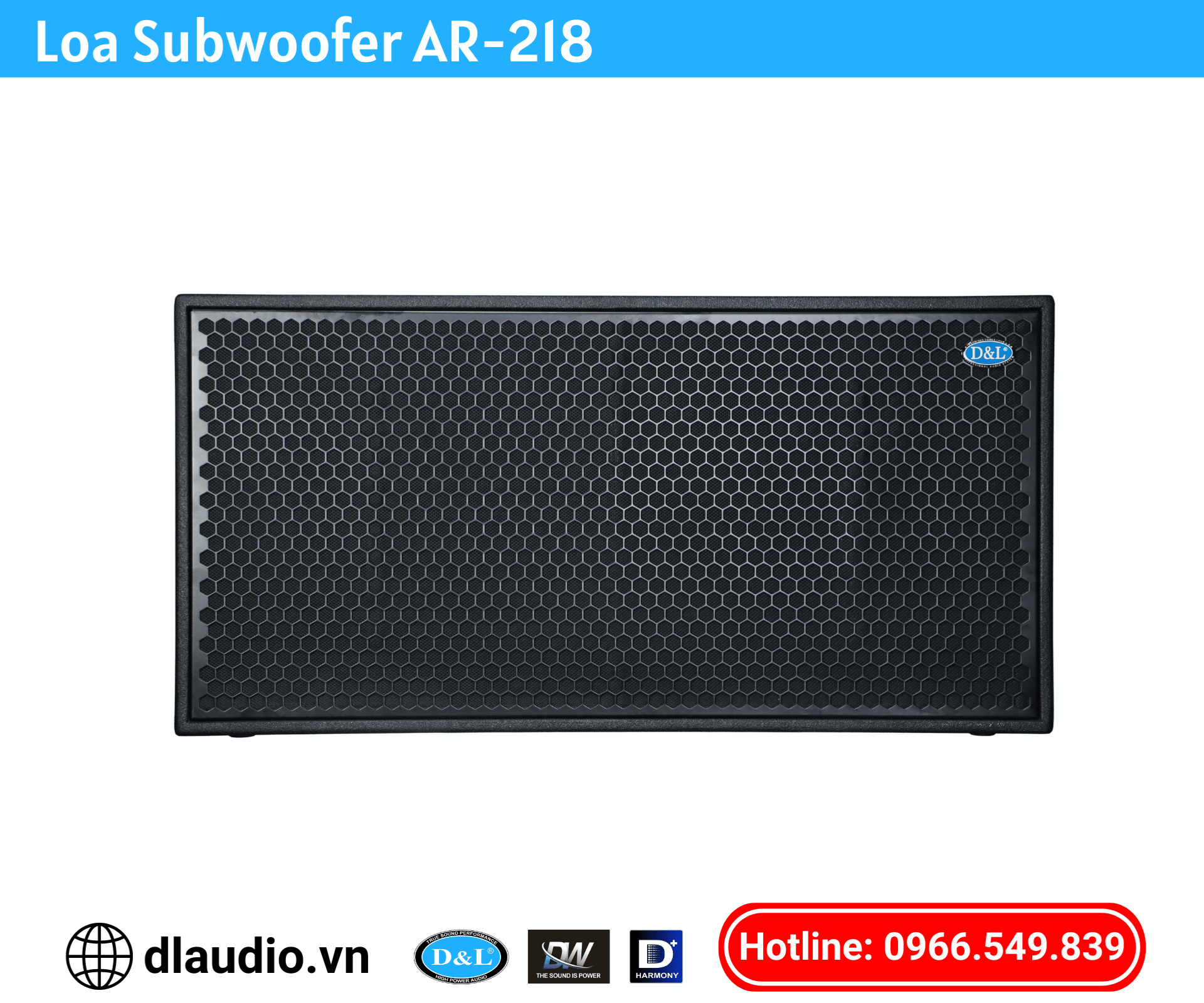 LOA SUBWOOFER AR-218
