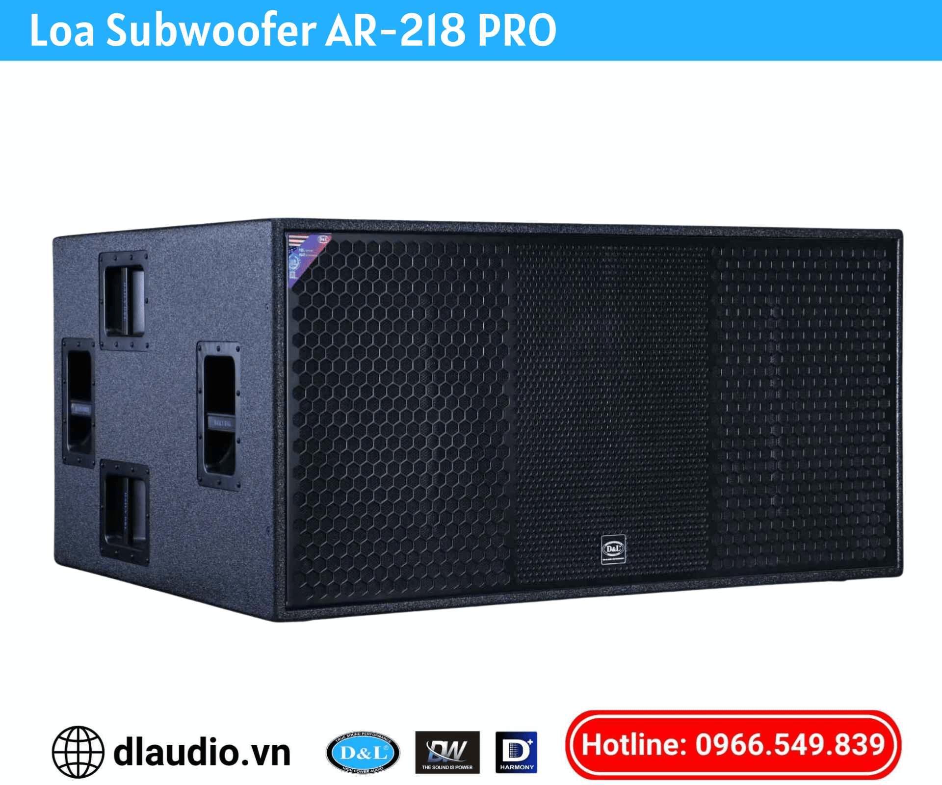 Loa Subwoofer 
AR-218PRO