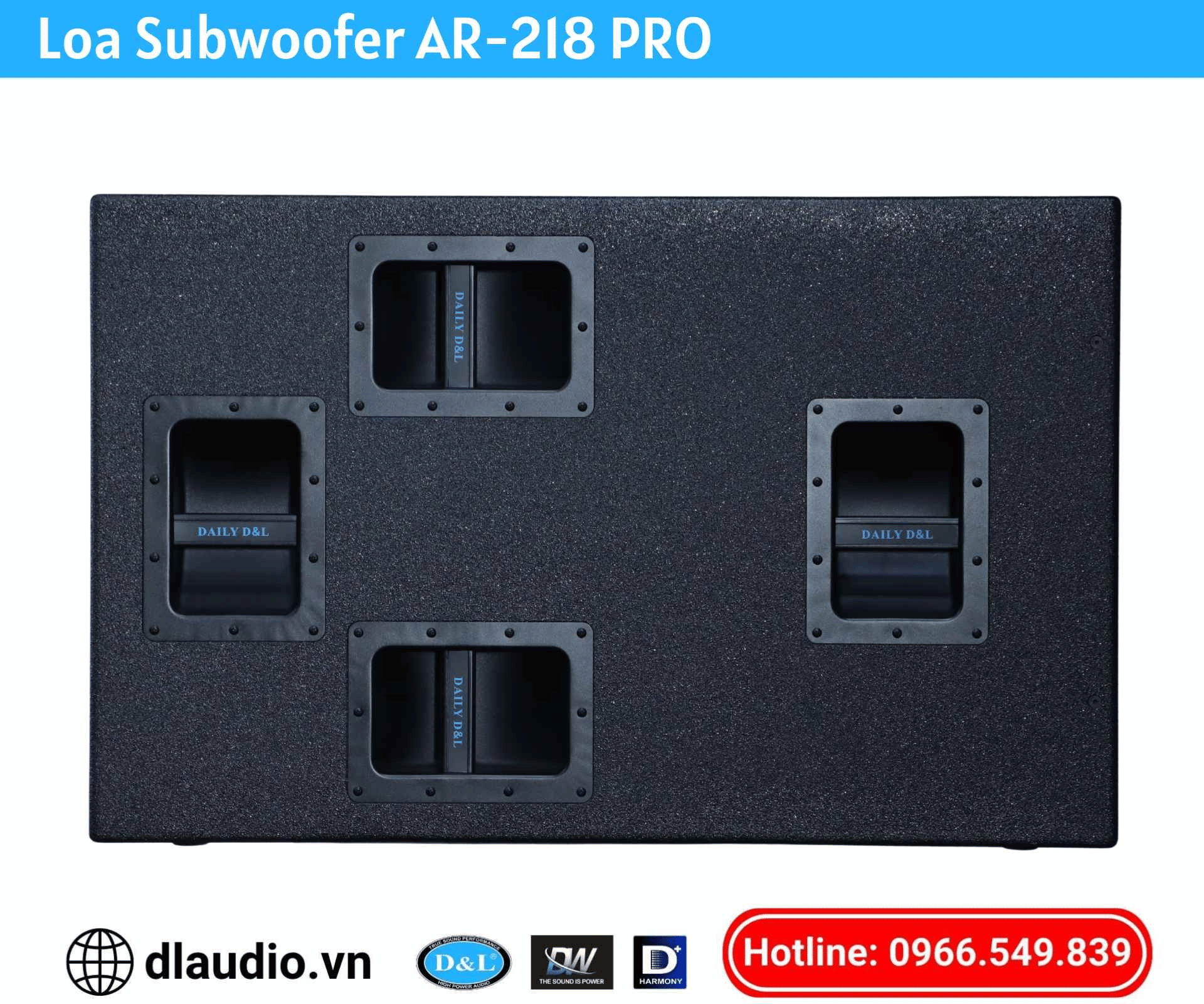 Loa Subwoofer 
AR-218PRO