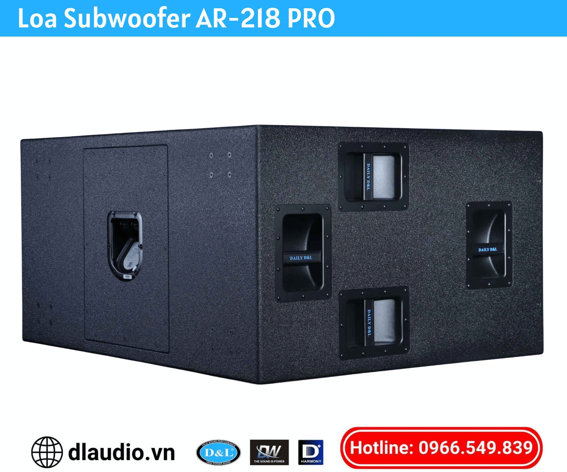 Loa Subwoofer 
AR-218PRO