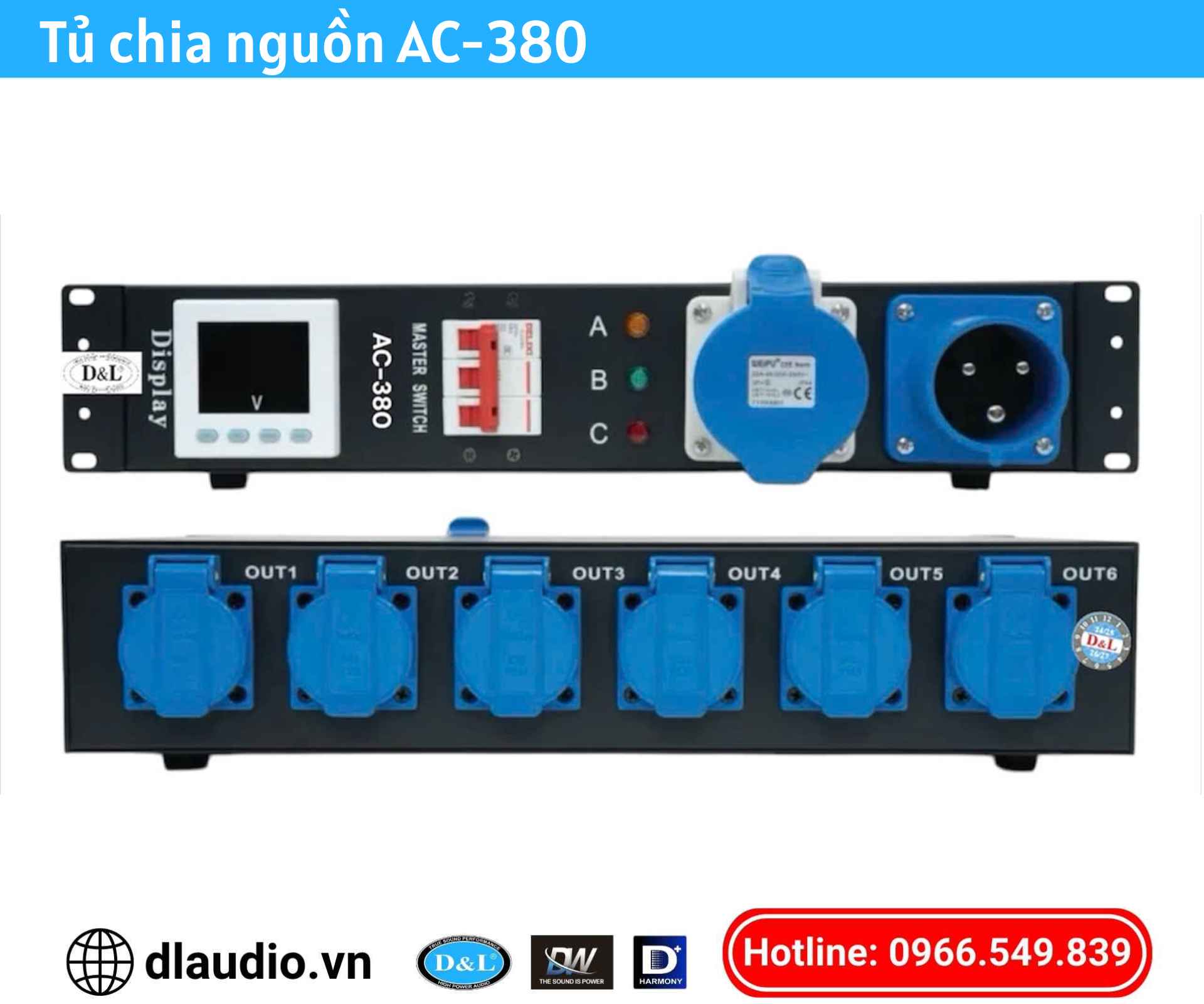 Tủ Chia Nguồn D&L
AC-380
